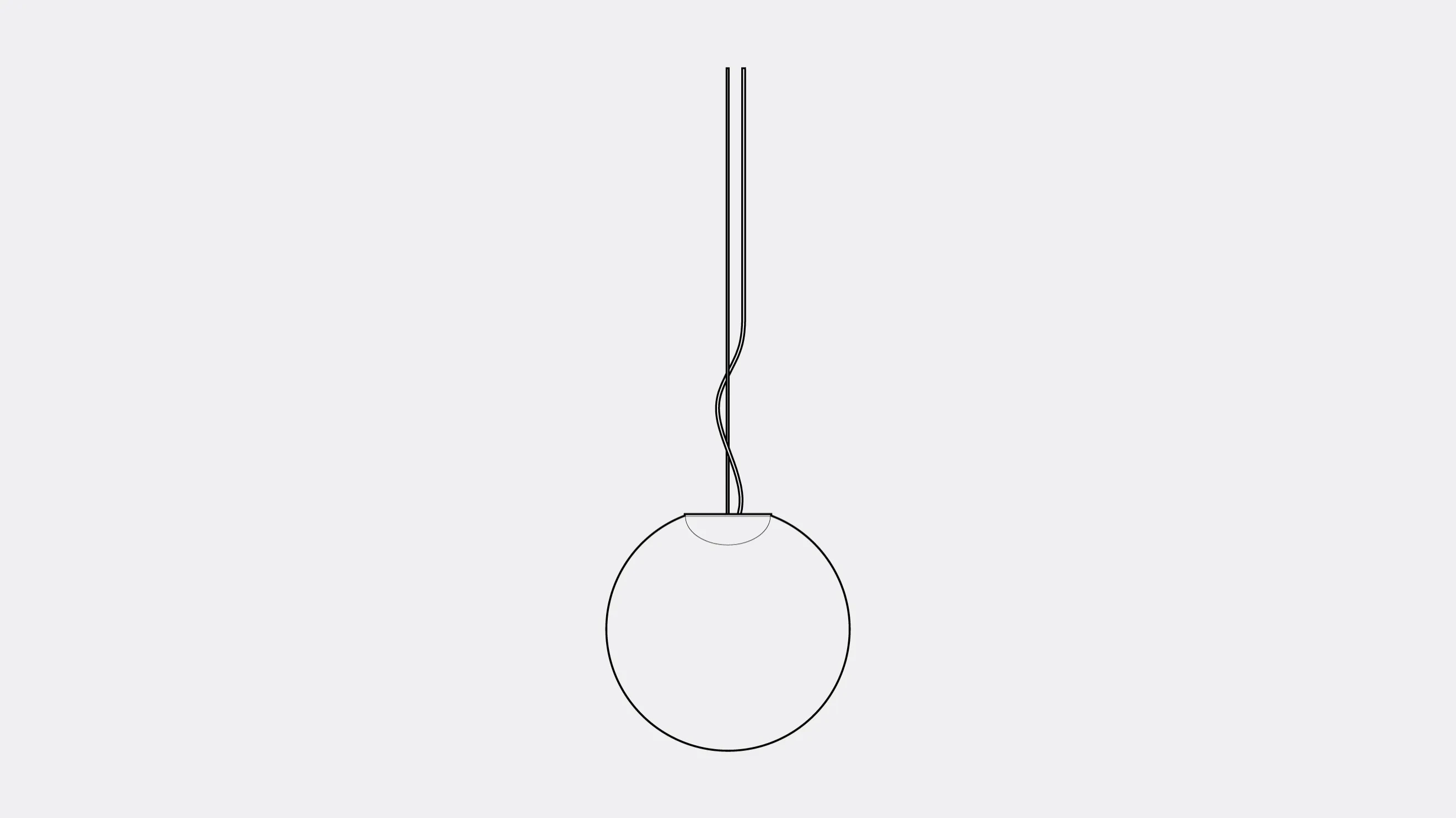 Bubble 泡泡 渐变雾面吊灯
