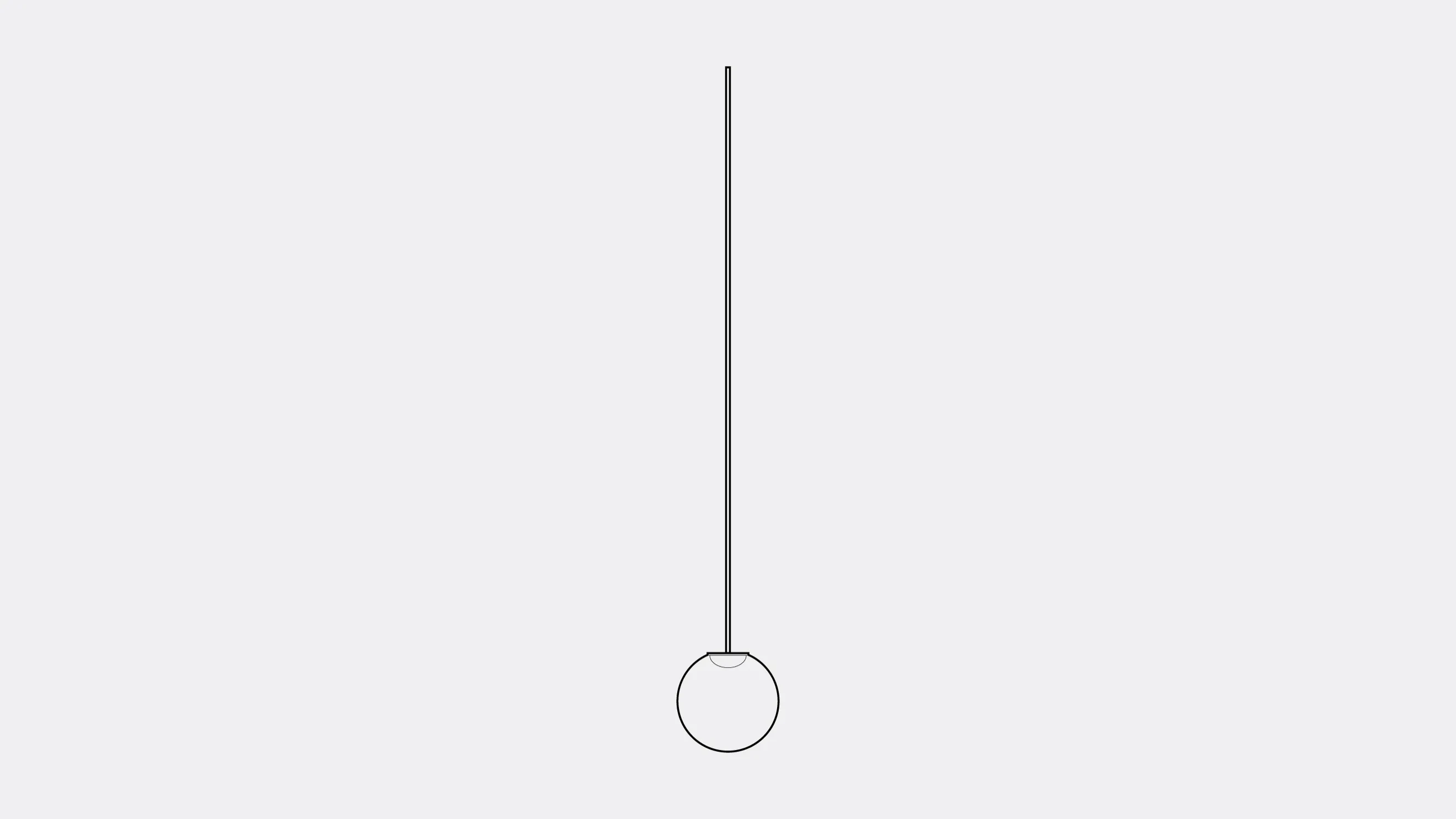Bubble 泡泡 渐变雾面吊灯