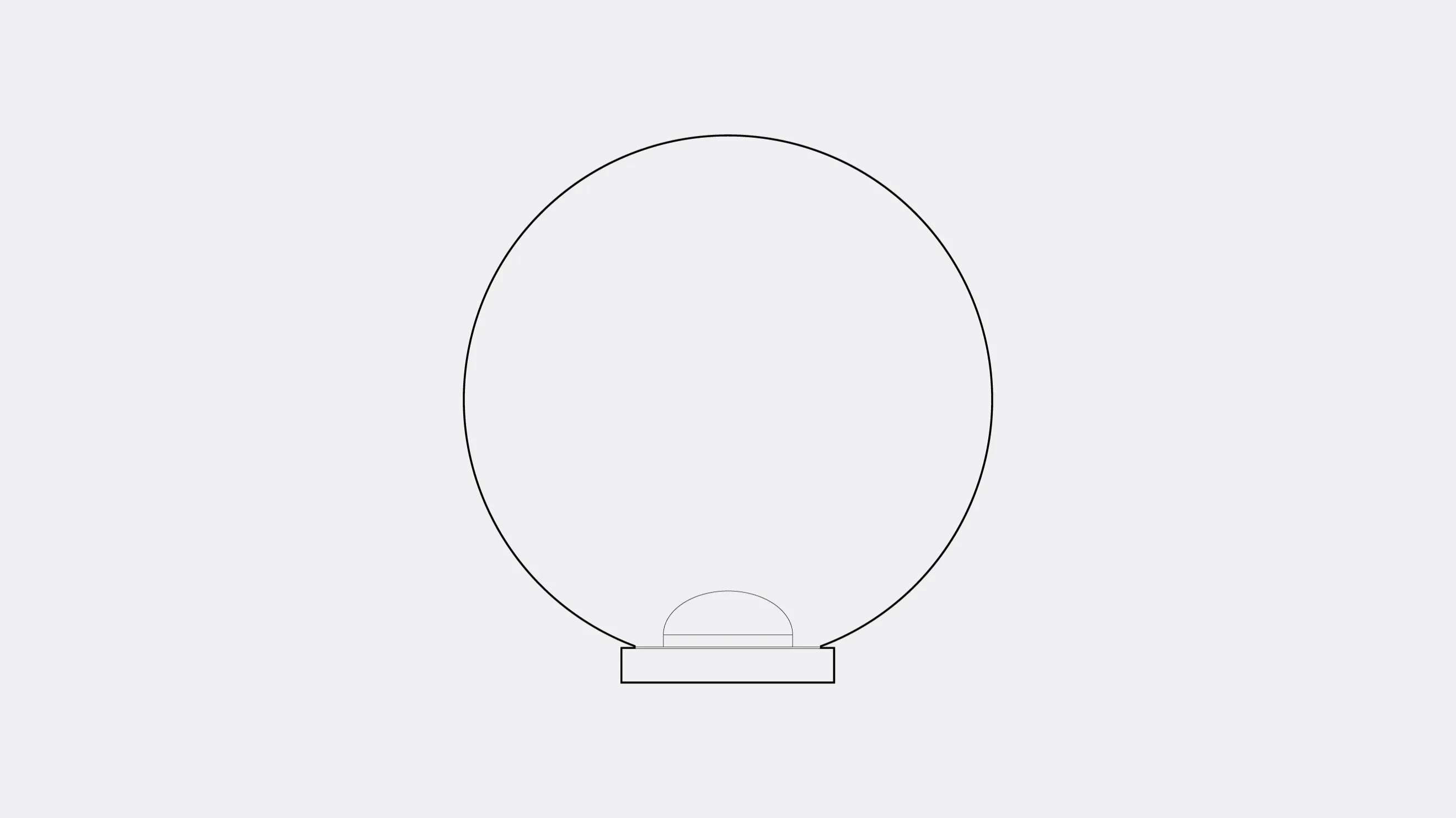 Bubble 泡泡 渐变雾面台灯