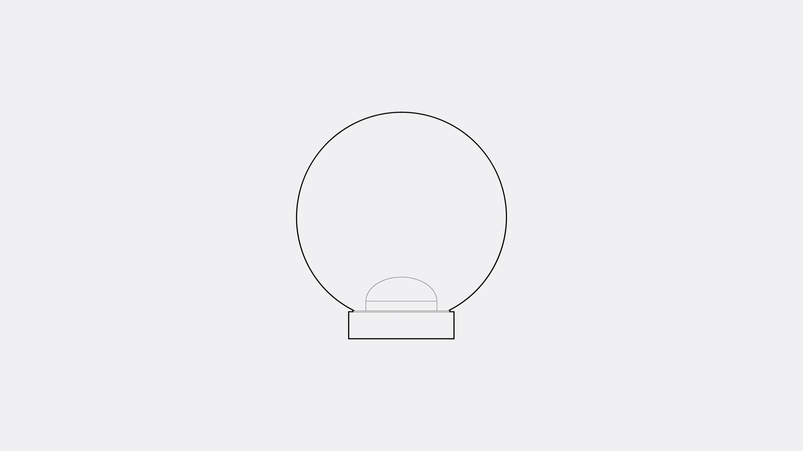 Bubble 泡泡 渐变雾面台灯